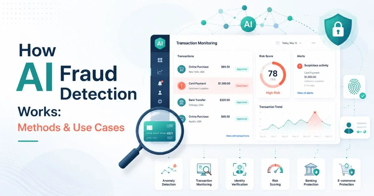 How AI Fraud Detection Works: Methods & Use Cases